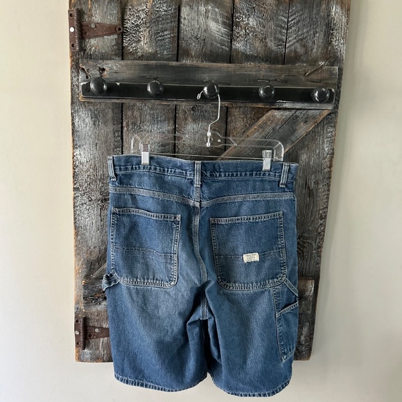 Men's Vintage GAP Carpenter Jorts or Jean Shorts with a Perfect Fade - Picture 2 of 3